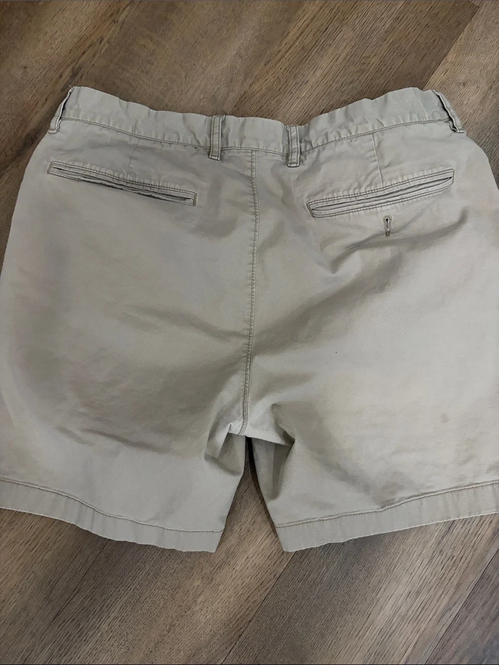 J. Crew Men's Khaki Flat Front Chino Shorts